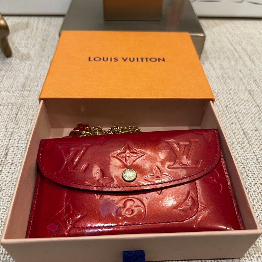 Vintage Louis Vuitton Vernis Portefeuille Compact Wallet/Coin Wallet